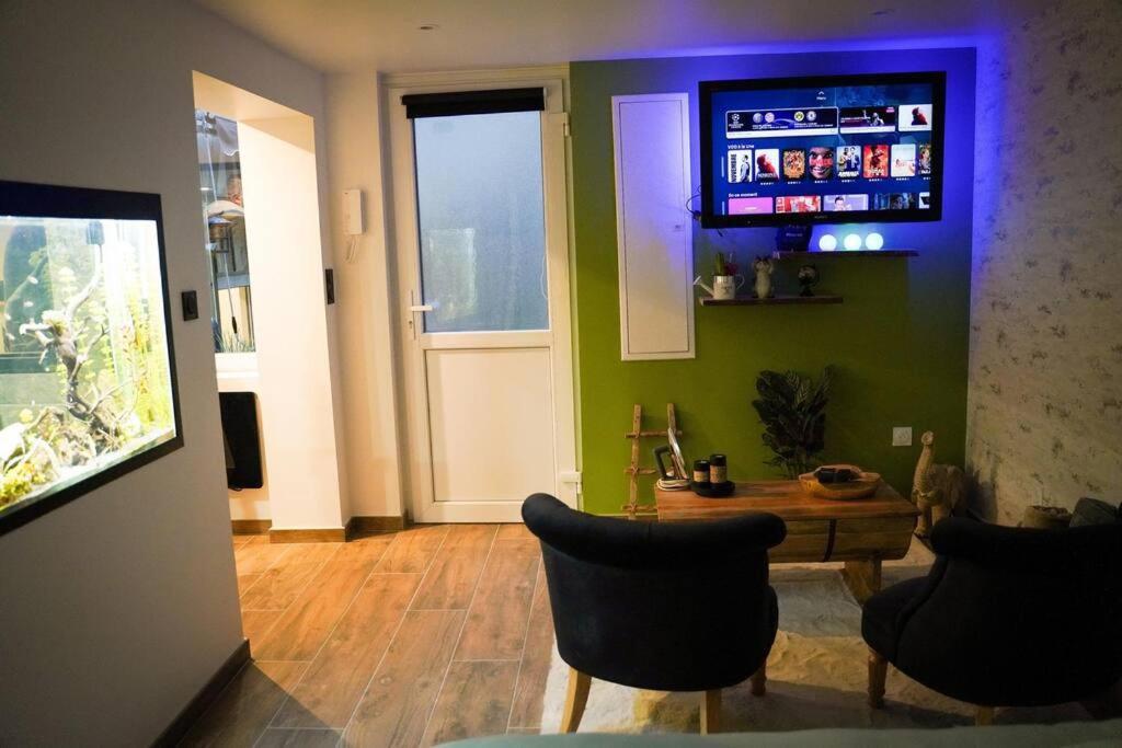 Nuit De La Sagesse "Jacuzzi Terrasse Et Parking Prive" Apartment Rouen Luaran gambar
